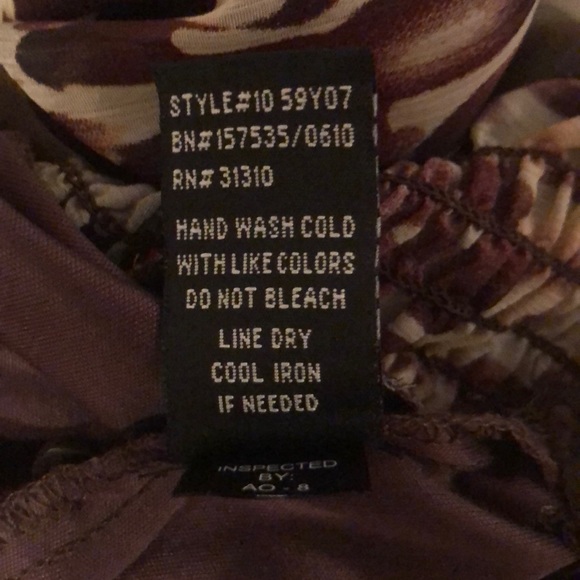 iZ Byer California Sleeveless Turtle neck blouse M - Picture 7 of 8